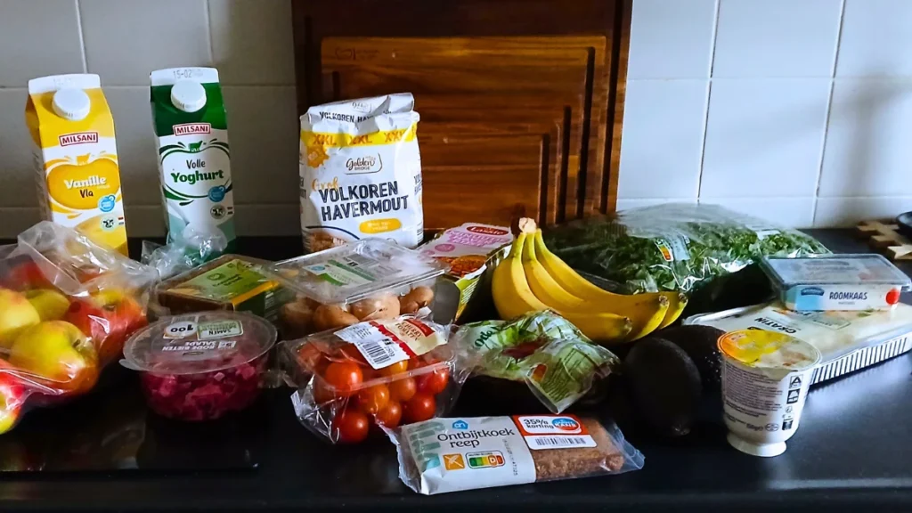 Items bought at my Weekly Grocery Shop as a Spoonie